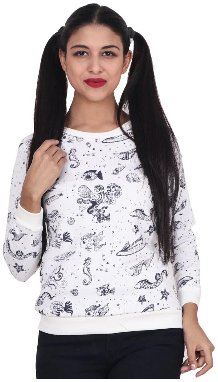 

SECOND HALF Women Solid Hoodie - Multi
