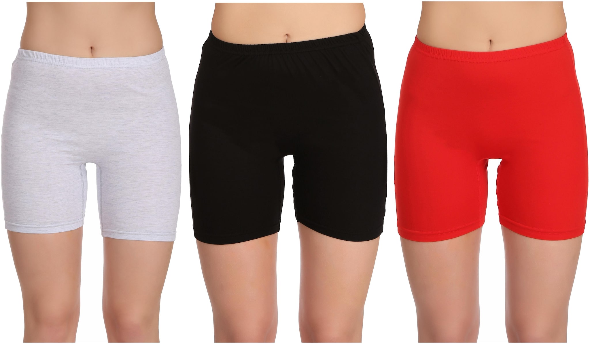 

Selfcare Women Solid Sport shorts - Multi