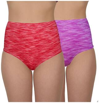 Selfcare Women Graphic Print  Tummy Controller Panties Pack of 2
