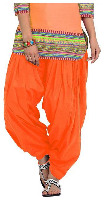 

HRIKSHIKA FASHION Cotton Salwar - Peach