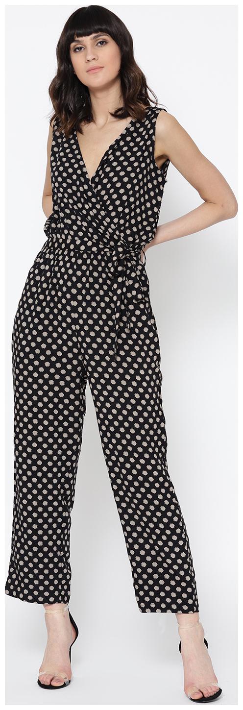 

Sera Floral Jumpsuit - Black