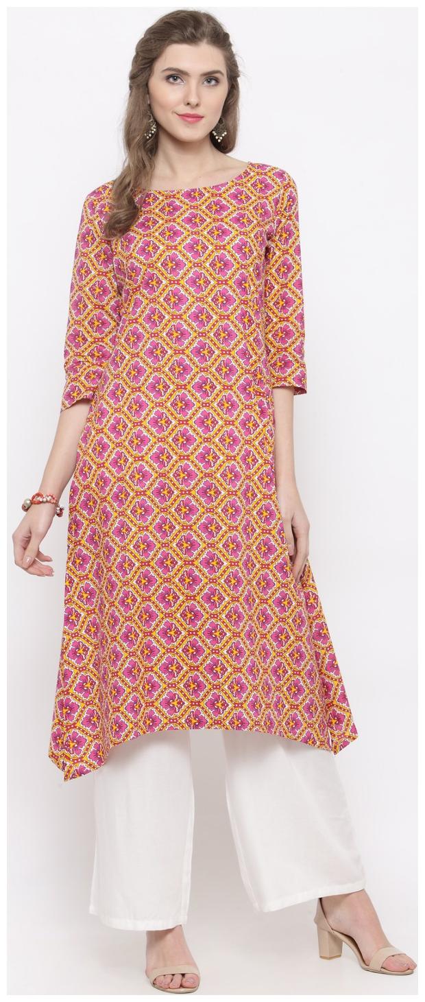 

Sera Women s Ethnic Wear Printed kurta with Palazzo