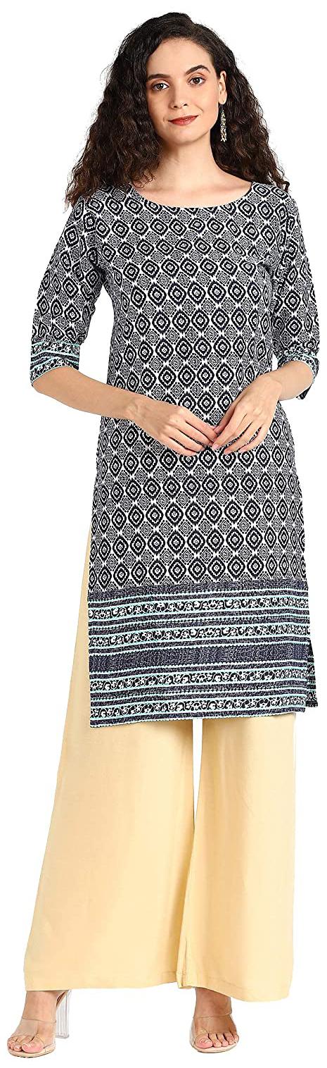 

Serein Crepe Printed Multi Kurti Women