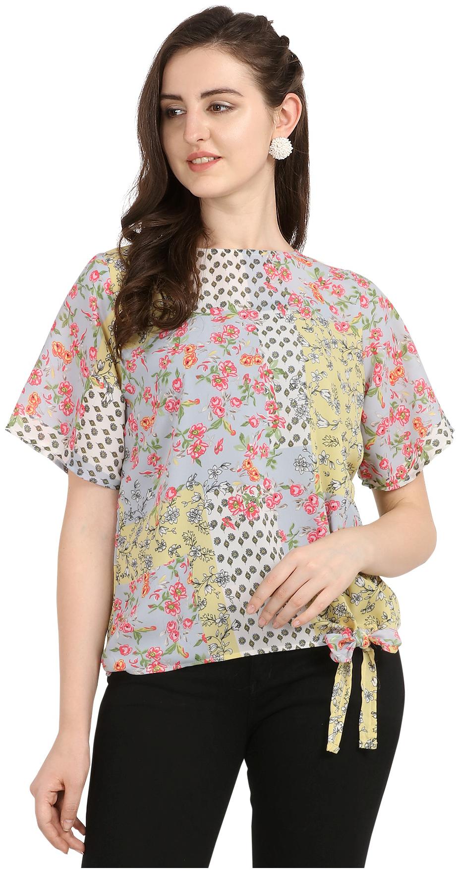 

Serein Women Floral Regular top - Multi