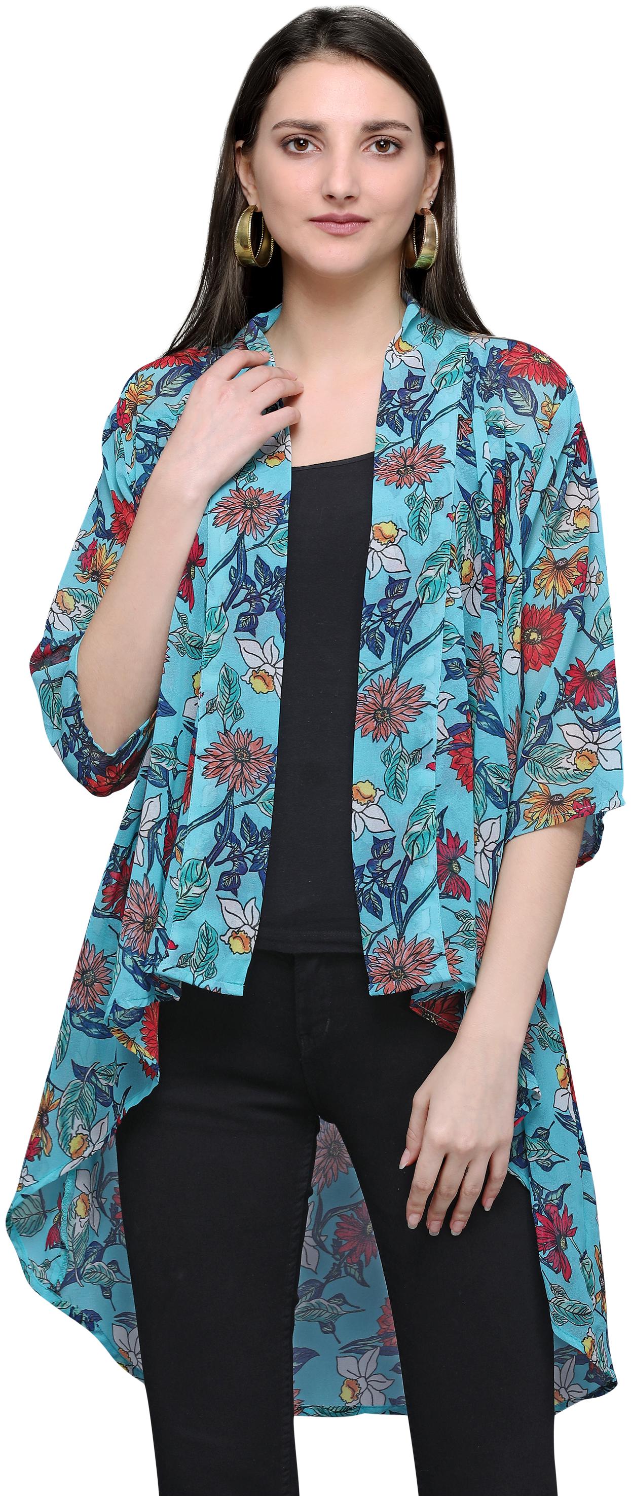 

Serein Women Shrug - Blue