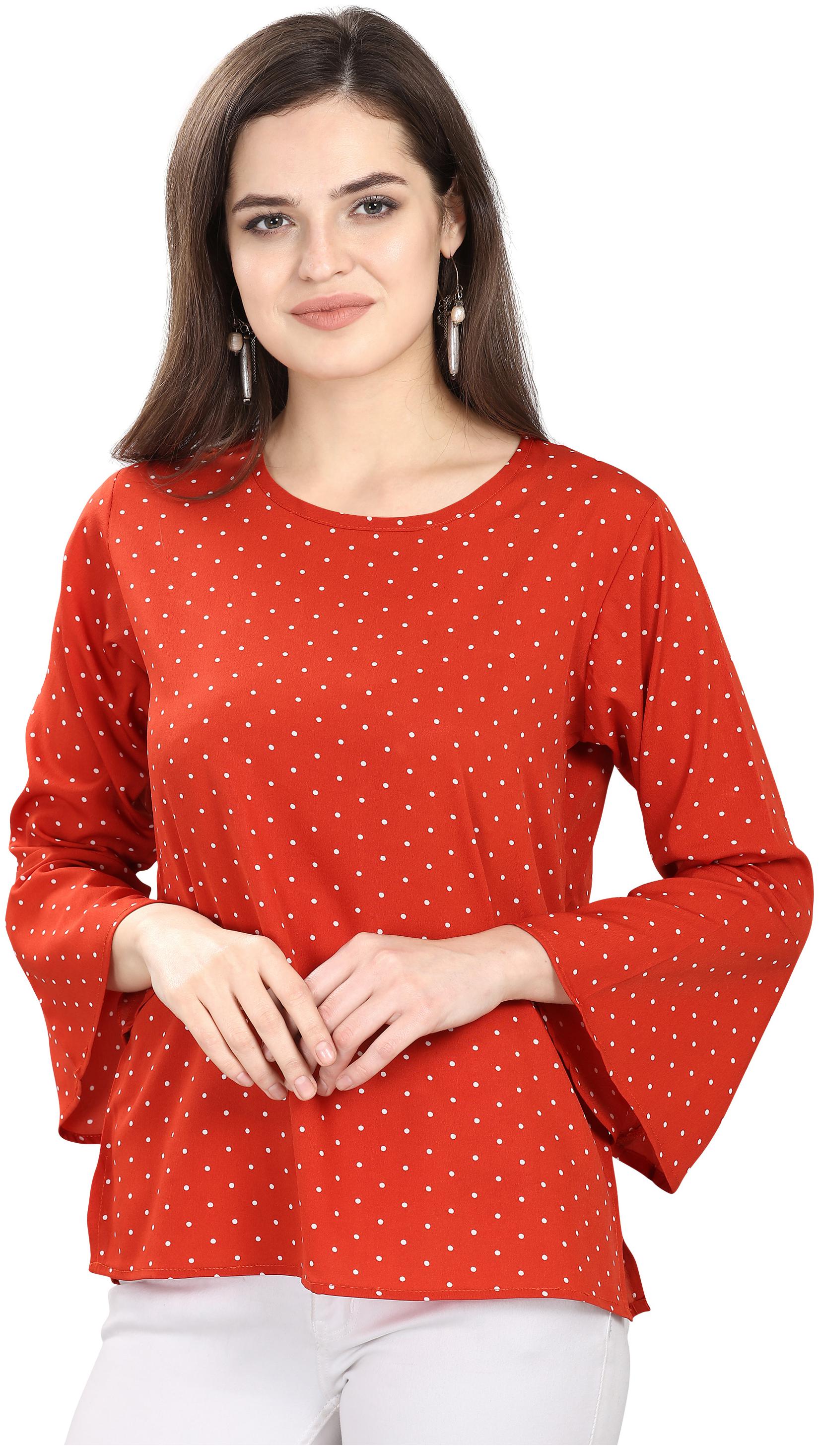 

Serein Women Polka dots Regular top - Orange