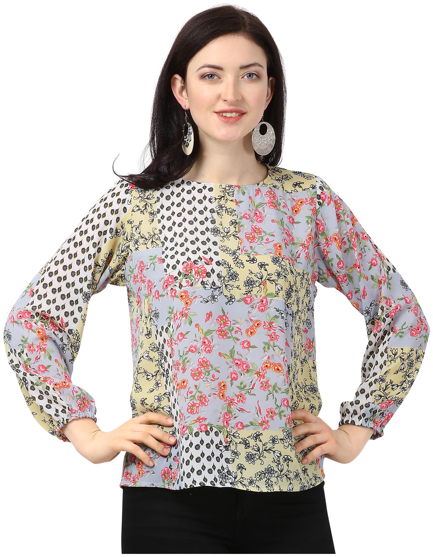 

Serein Women Floral Regular top - Multi