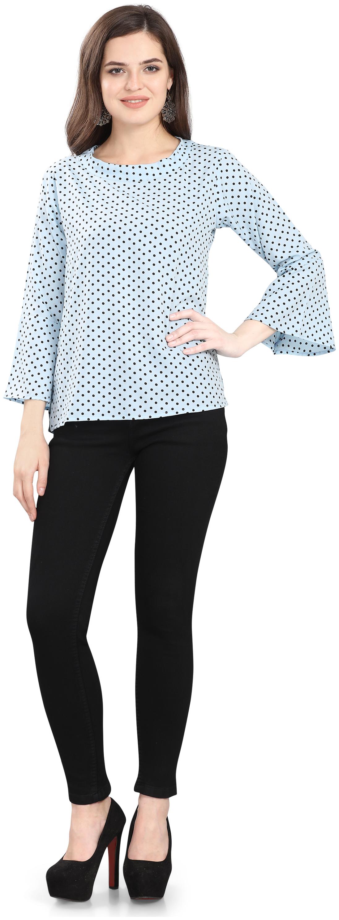 

Serein Women Polka dots Regular top - Blue