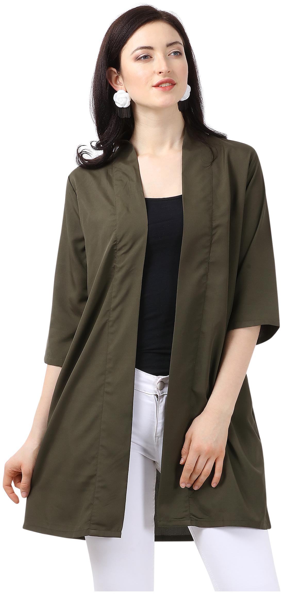 

Serein Women Shrug - Green