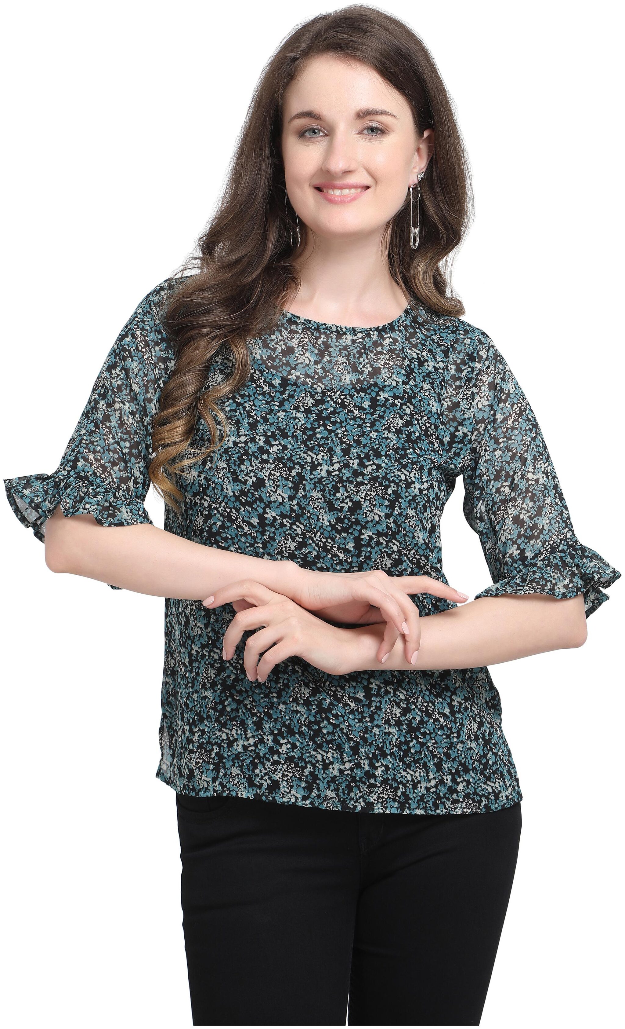 

Serein Women Printed Regular top - Multi