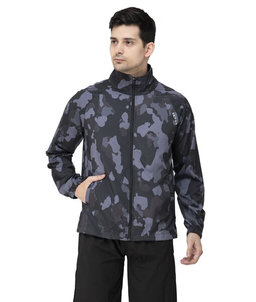 

Seven Men Grey Camouflage Sports jacket