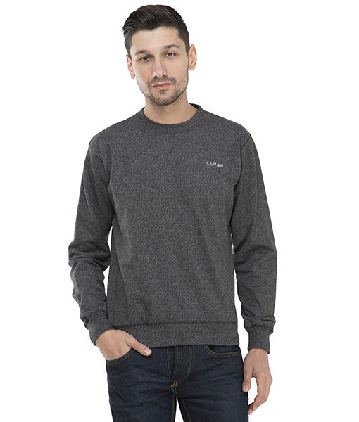 

Seven Men Grey Round neck Pullover