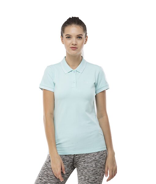 

Seven Women Assorted Regular fit Polo neck Cotton T shirt