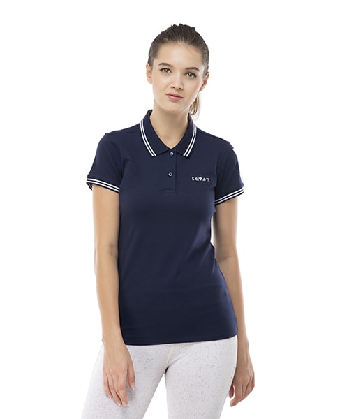 

Seven Women Assorted Regular fit Classic collar Cotton T shirt