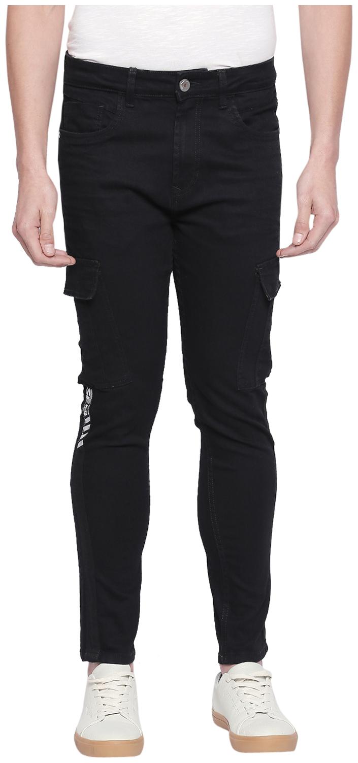 

SF Jeans By Pantaloons Men Black Slim Fit Jeans