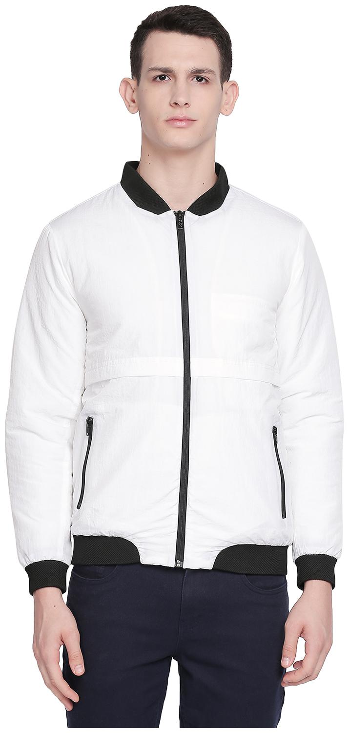 

SF Jeans By Pantaloons Polyester Men White Down Jacket