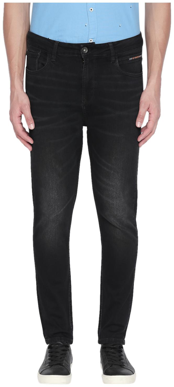 

SF Jeans By Pantaloons Men Black Regular Fit Jeans