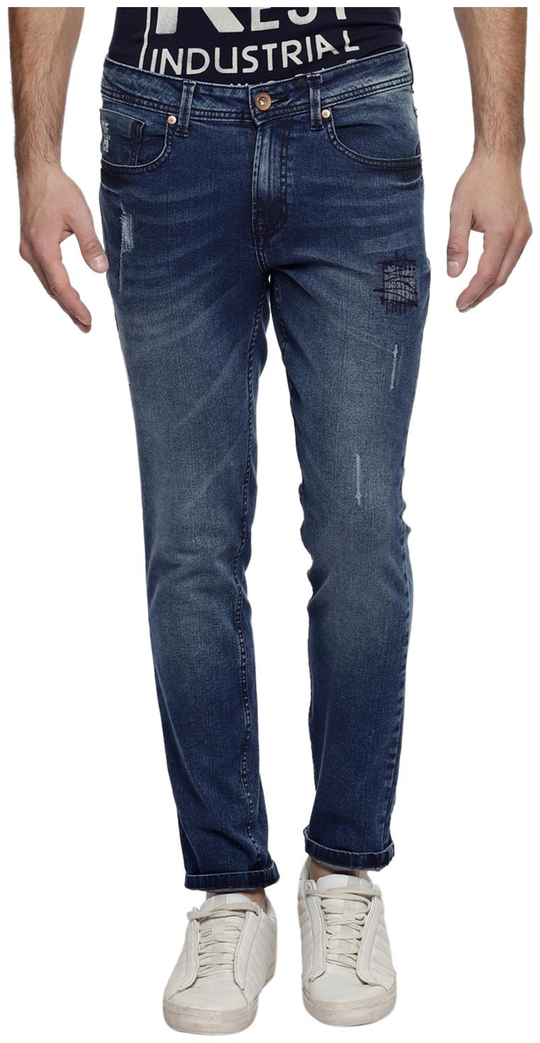 

SF Jeans By Pantaloons Men Blue Skinny Fit Jeans