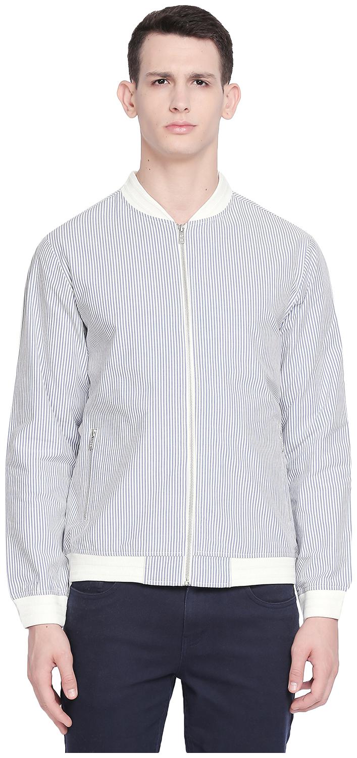 

SF Jeans By Pantaloons Cotton Men Blue Down Jacket