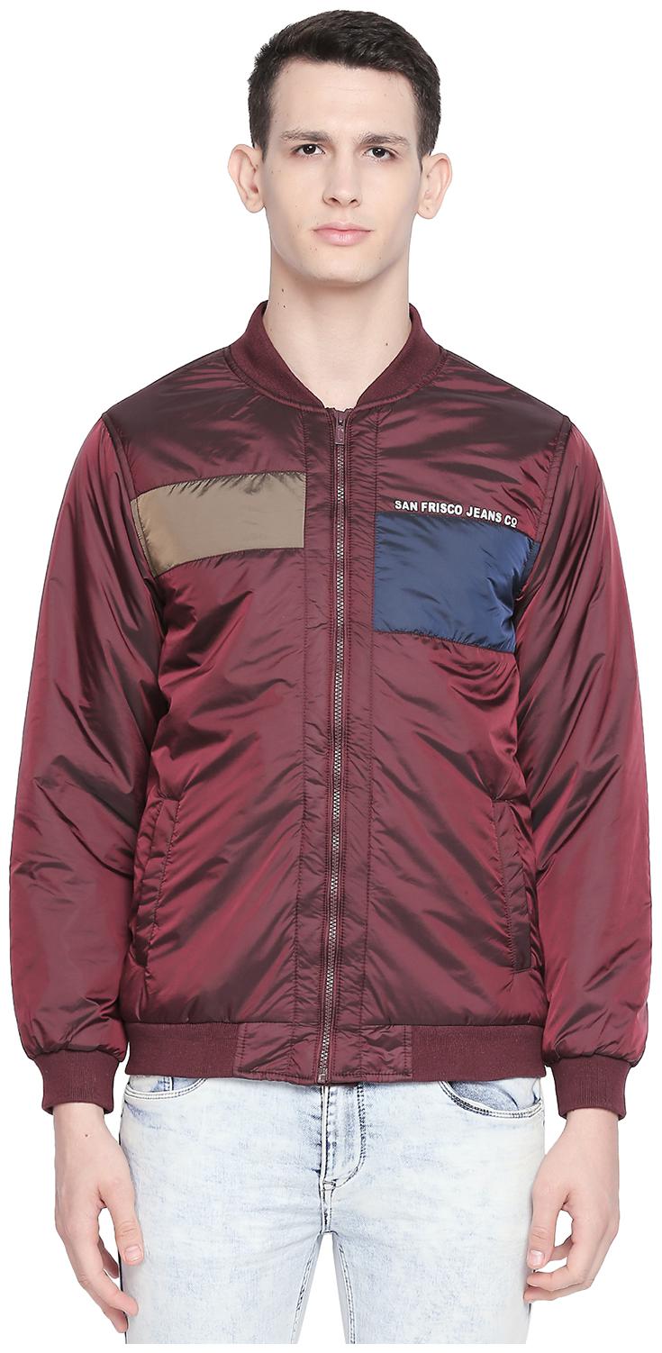 

SF Jeans By Pantaloons Polyester Men Red Down Jacket