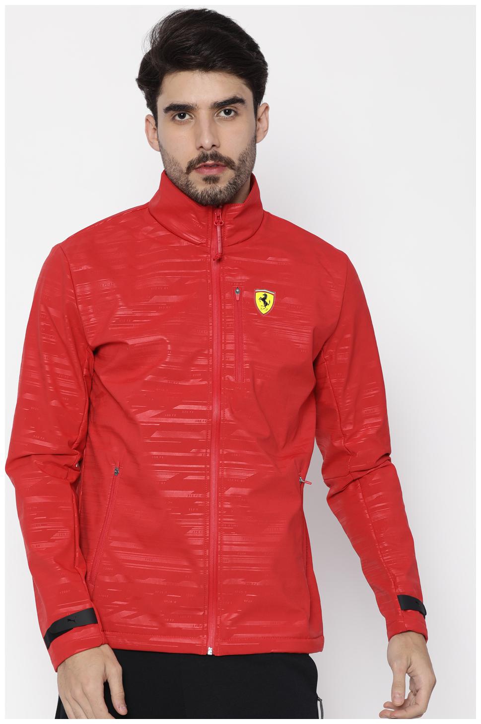 

Puma Men Red Printed Sports jacket