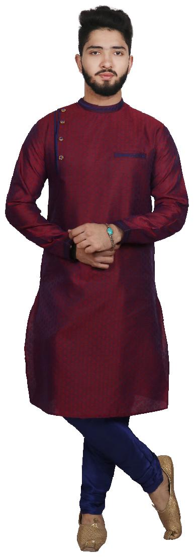 

SG LEMAN Blue Kurta Pyjama Set