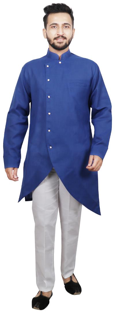 

SG LEMAN Kurta pyjama For Men Blue