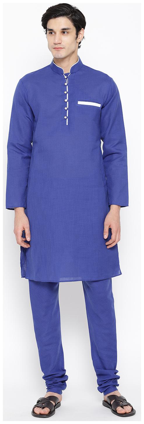 

SG LEMAN Kurta Payjama Set for Men - Blue