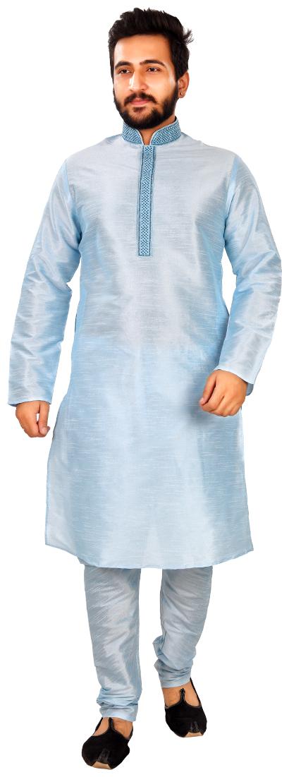 

SG LEMAN Kurta Payjama Set for Men - Blue