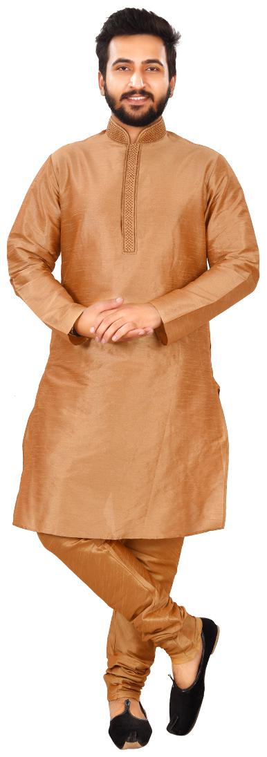 

SG LEMAN Kurta Payjama Set for Men - Gold