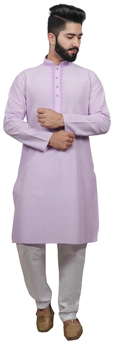 

SG LEMAN Kurta pyjamas For Men - Blue