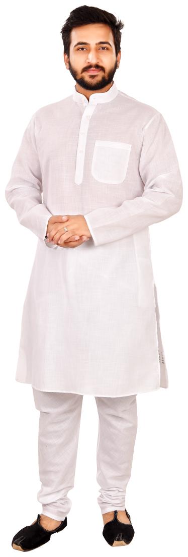 

SG LEMAN Kurta Payjama Set for Men - White