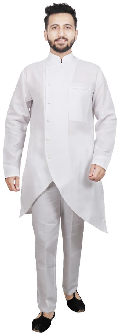 

SG LEMAN Kurta pyjama For Men White
