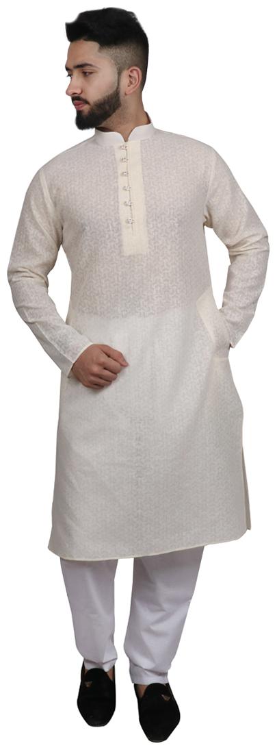 

SG LEMAN Kurta Pyjama Set For Men