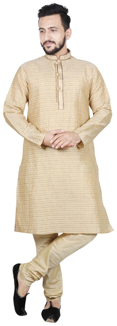 

SG LEMAN Kurta Pyjama For Men Beige color
