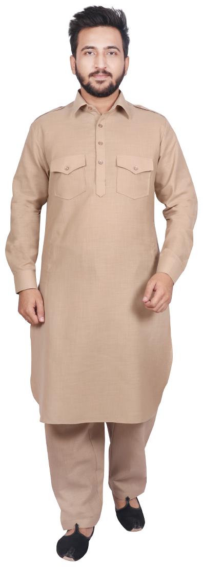 

SG LEMAN Kurta Pyjama set for Men Grey