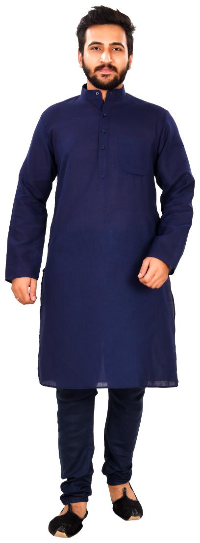

SG LEMAN Kurta Payjama Set for Men - Blue