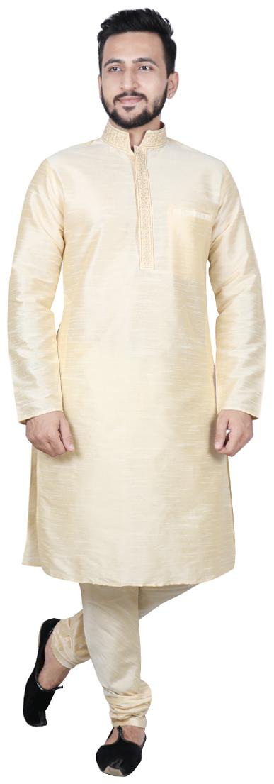 

SG LEMAN Kurta Pyjama For Men Beige color