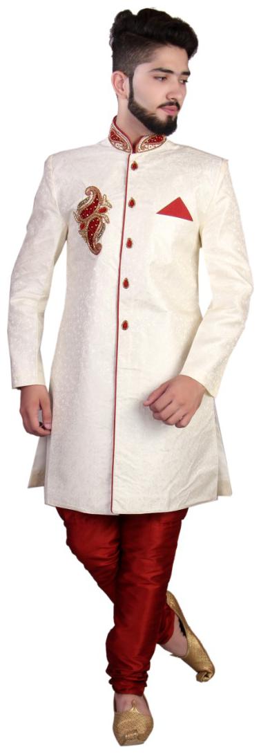 

SG LEMAN Kurta Pyjama set for Men Golden