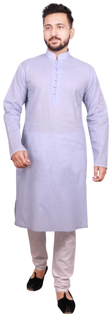 

SG LEMAN Purple Solid Kurta and Pyjamas
