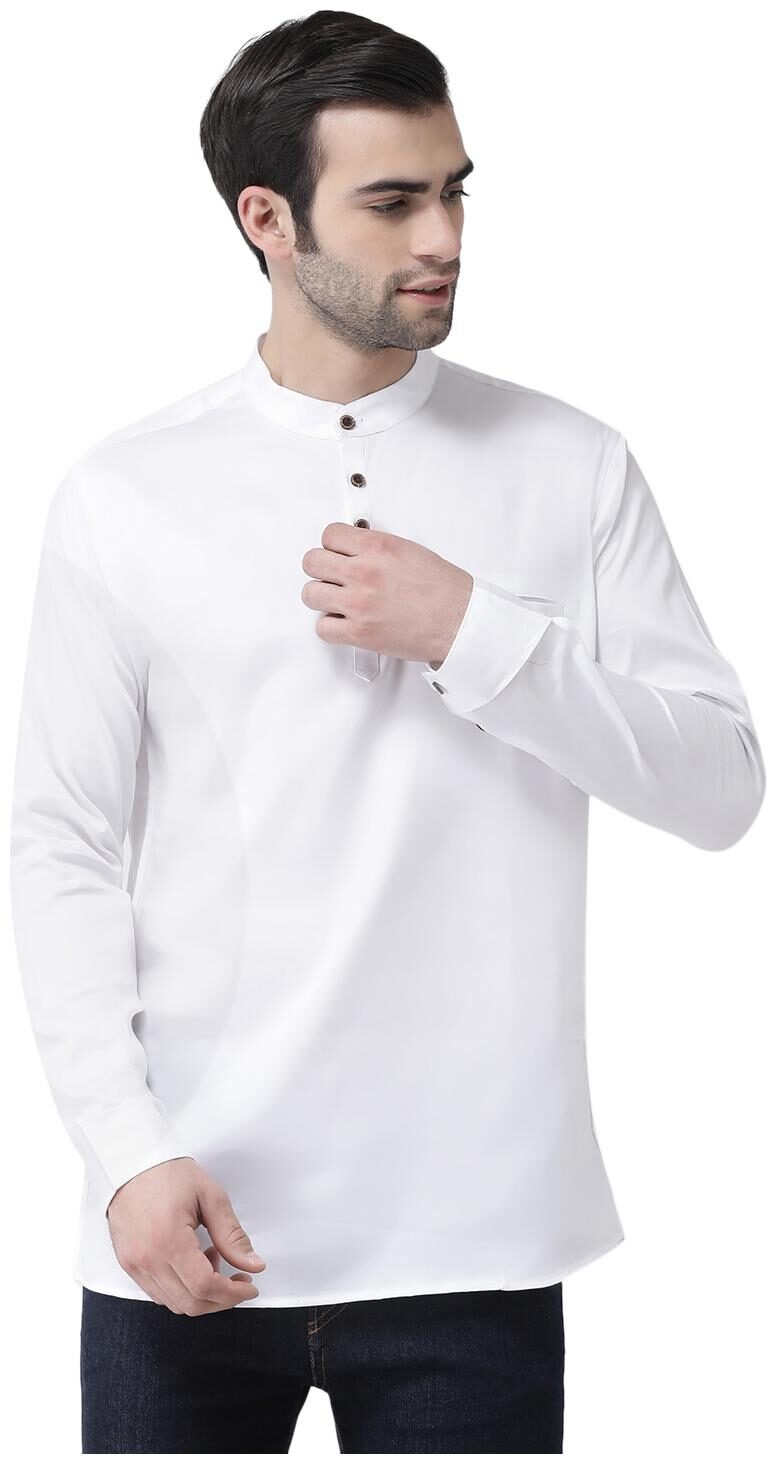 

SG LEMAN Men White Regular Fit Kurta