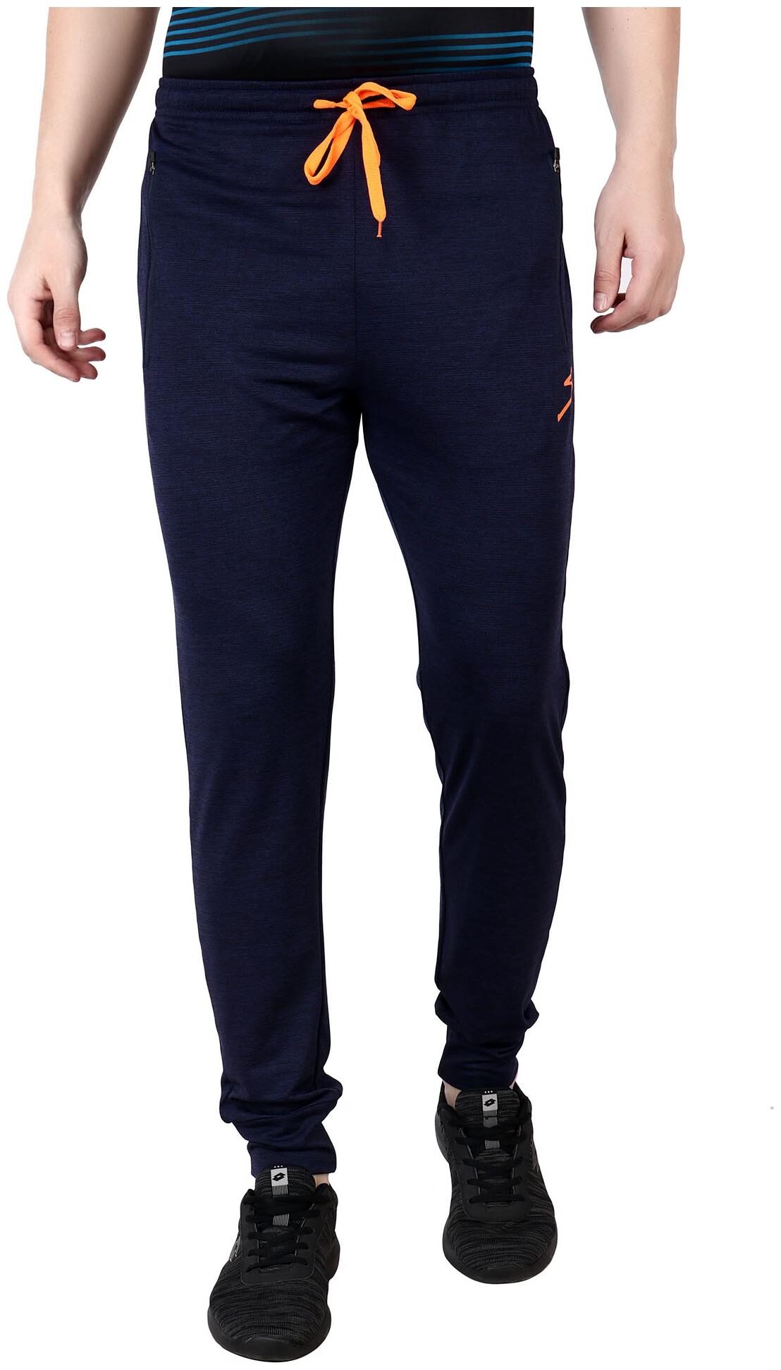 

SG Men Navy blue Solid Regular fit Track pants