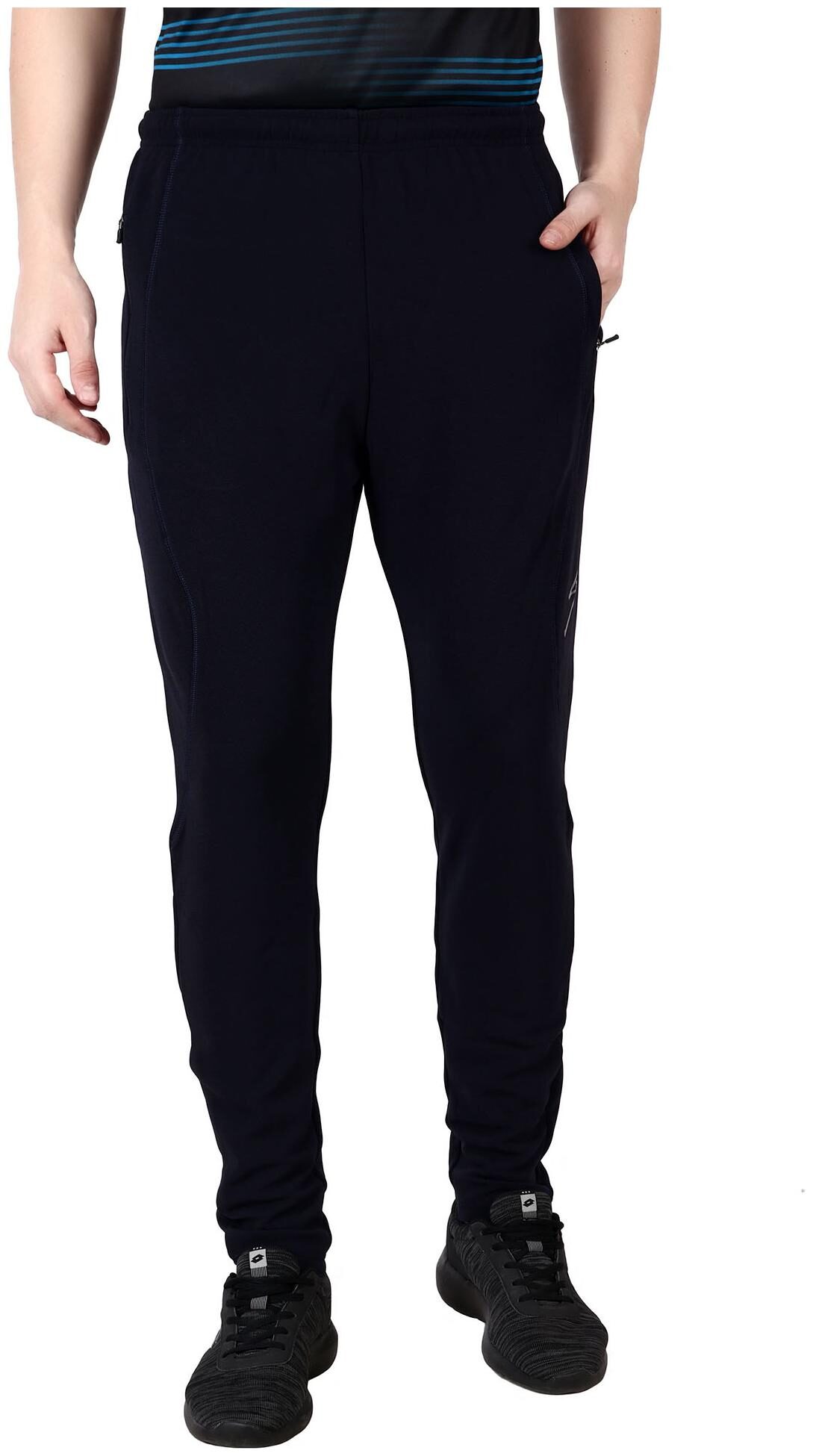 

SG Men Navy blue Solid Regular fit Track pants