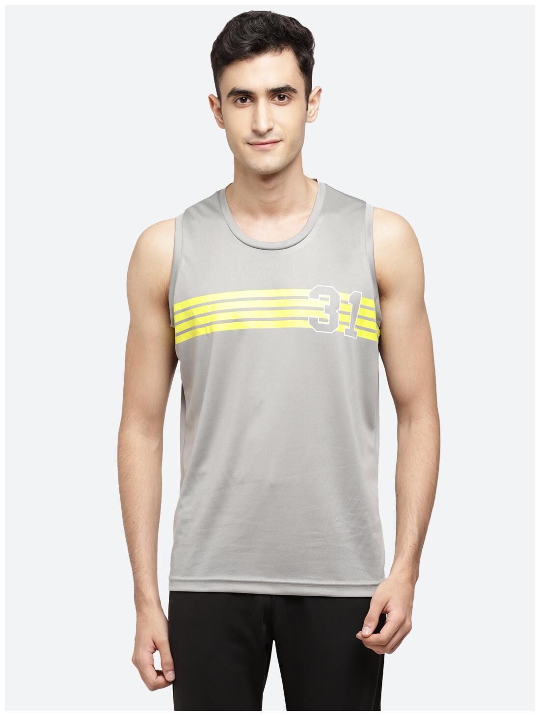 

SG Men Grey Regular fit Polyester Round neck T-Shirt - Pack Of 1