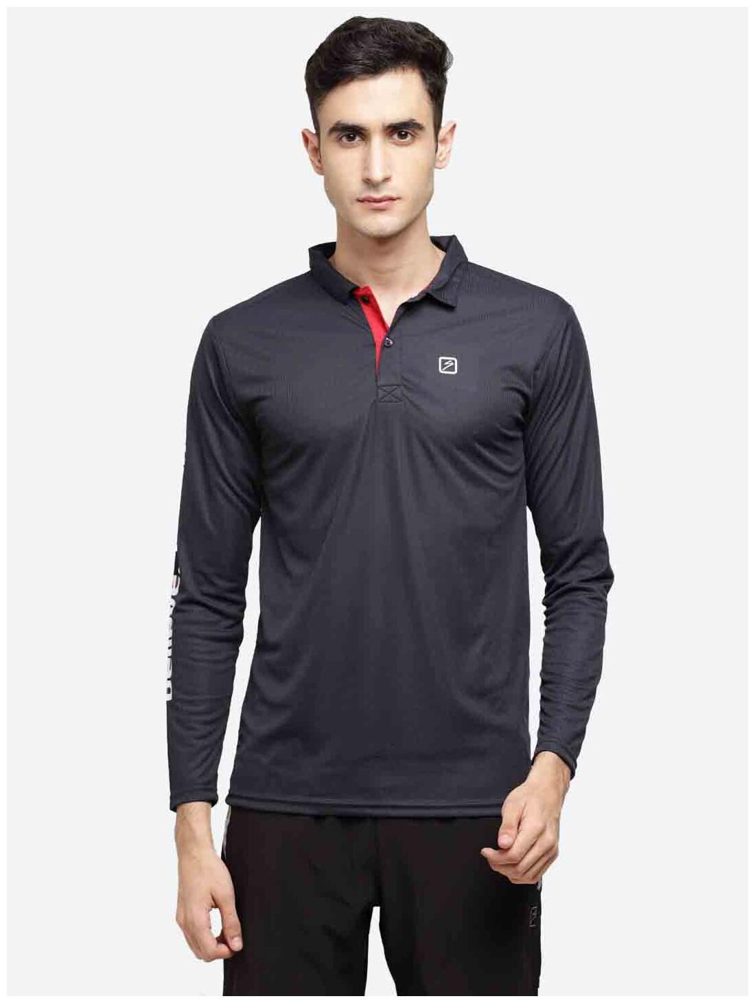 

SG Men Navy blue Regular fit Polyester Polo collar T-Shirt - Pack Of 1