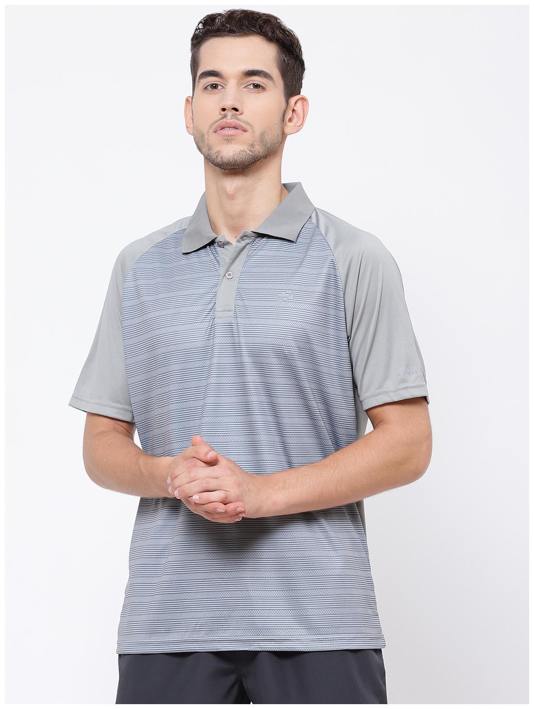 

SG Men Grey Regular fit Polyester Polo collar T-Shirt - Pack Of 1