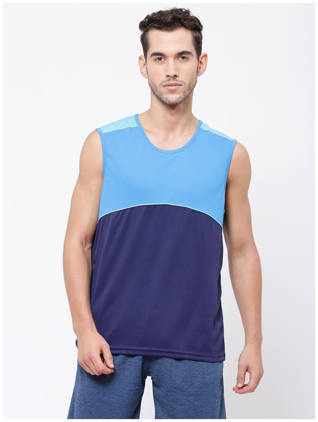 

SG Men Blue Regular fit Polyester Round neck T-Shirt - Pack Of 1