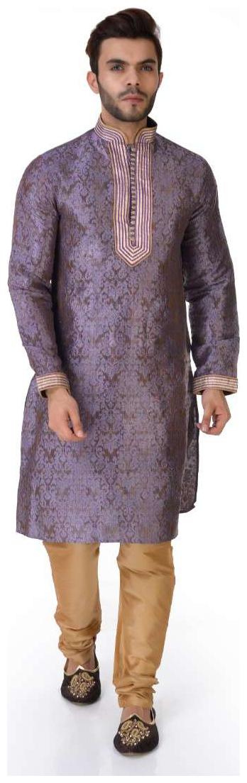 

SGLEEMAN Partywear Summer Kurta with Churidar Pajama Standard Neck Cotton Fabrics