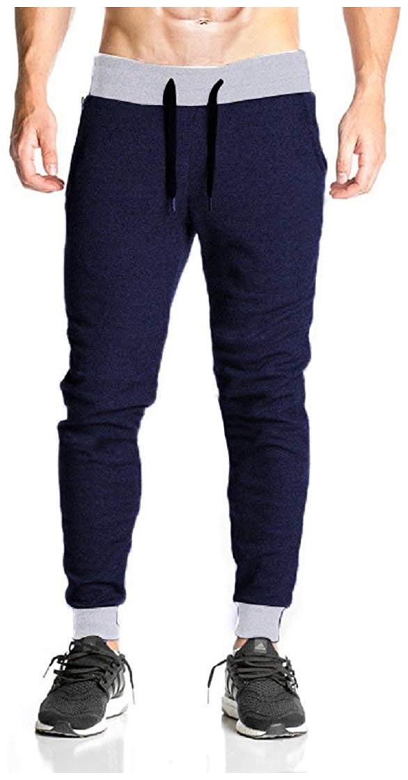 

SH Sky Harboar Men Blue Solid Regular fit Joggers