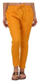 

SHARARAT NIGHTS Women Orange Regular fit Bootcut pants